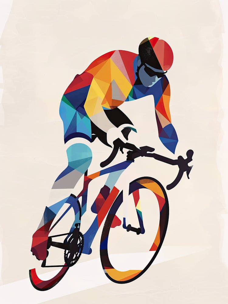 Through The City Streets Cycling