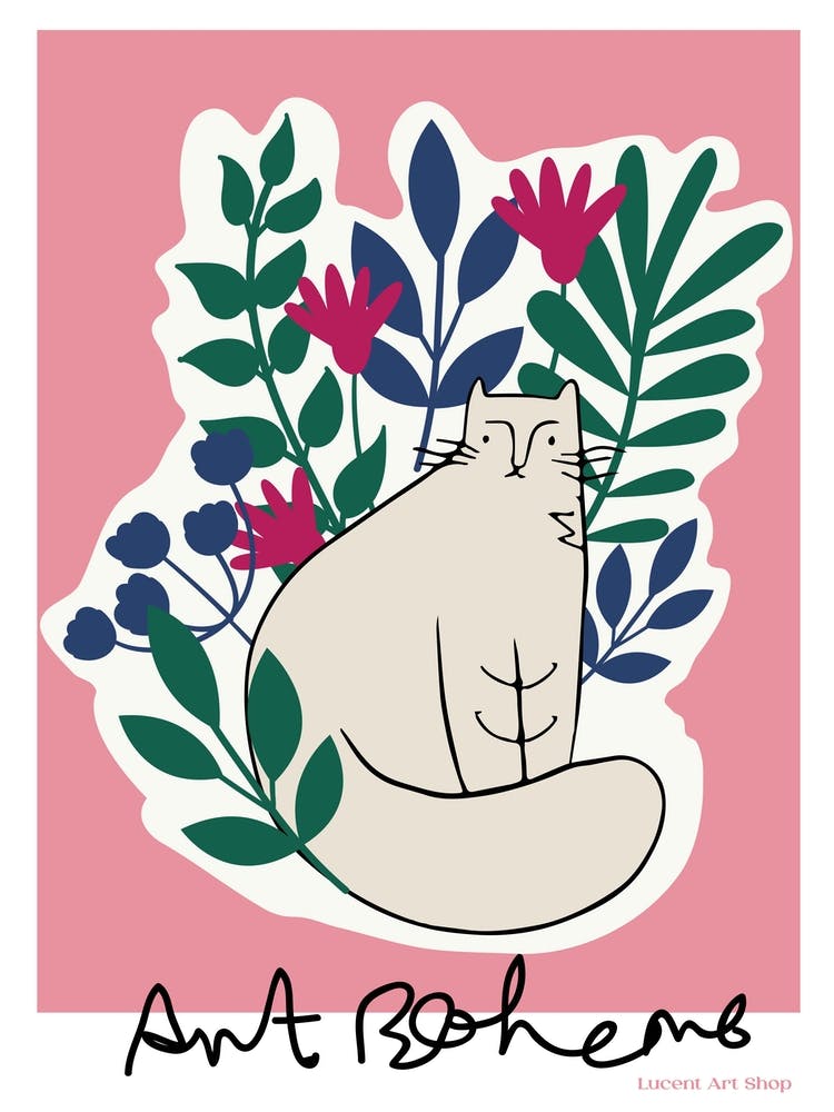 Art Boheme Pink, Flower