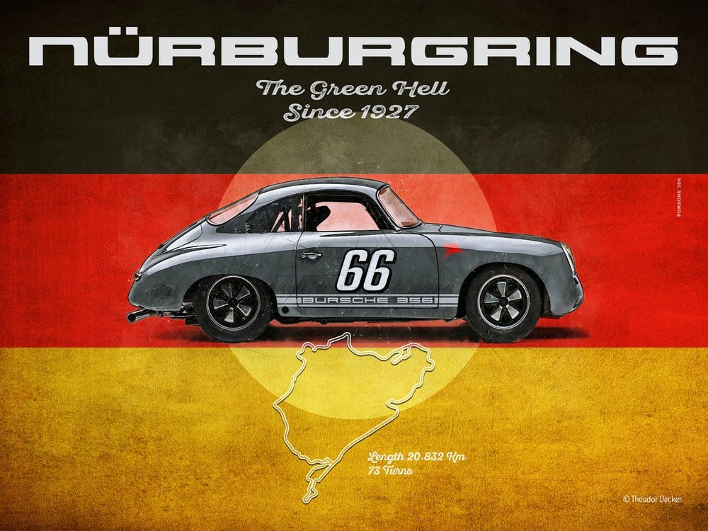 Nürburgring P 356 Landscape