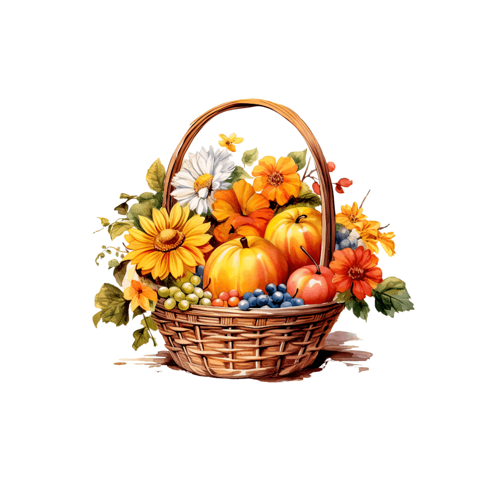 Basket Of Flowers