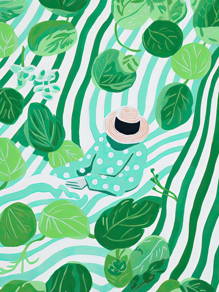 Mint Summer Illustration 7