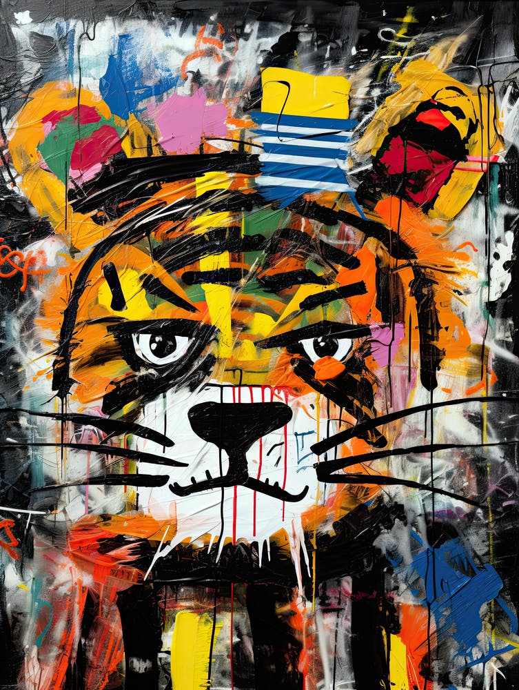 Cute little tiger