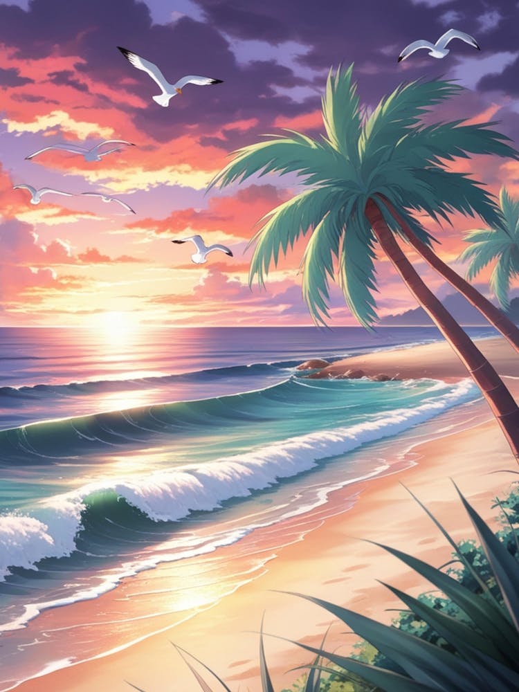 Sunset At The Beach 11