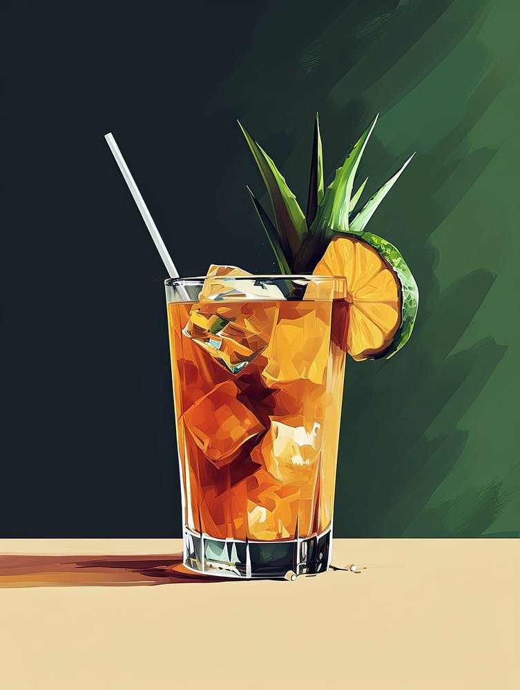 Coctail- Mixology Mirage: Mid-Century Elegance