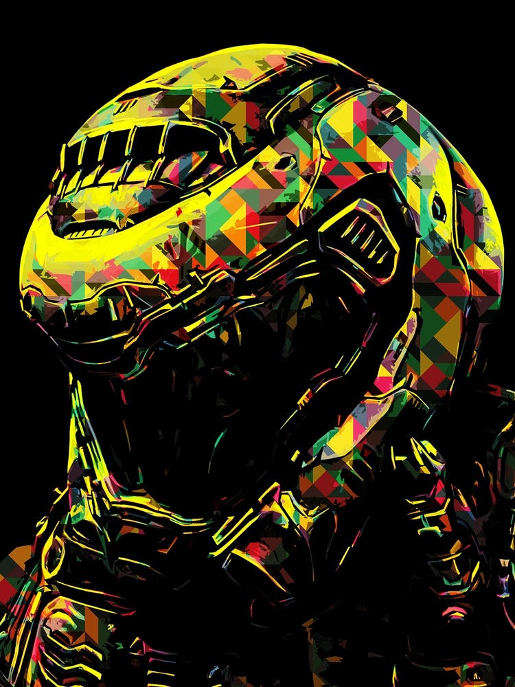 Halo doom Helmet