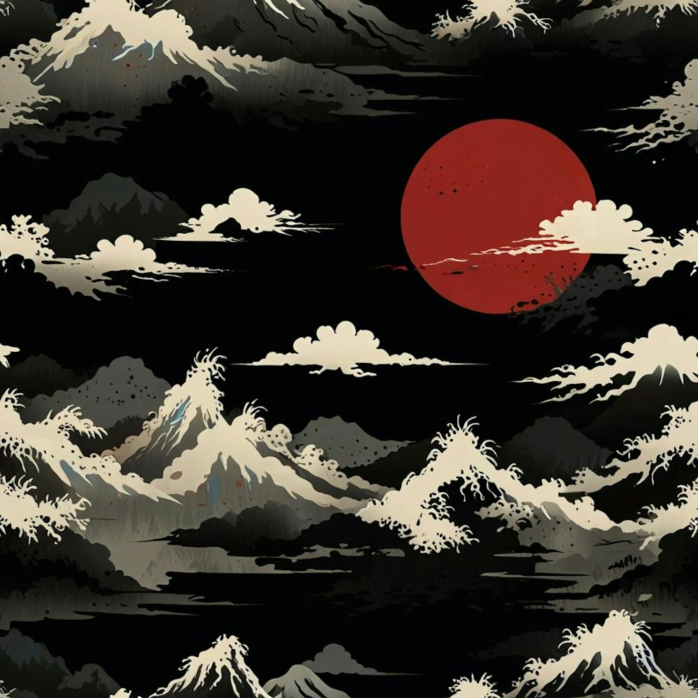 Default 8k Resolution Artwork Design Irezumi Style Yabusame 1