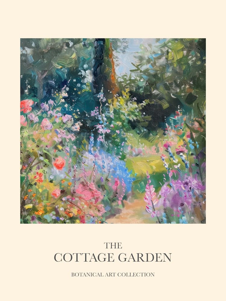 Cottage Garden Poster Wild Garden 6