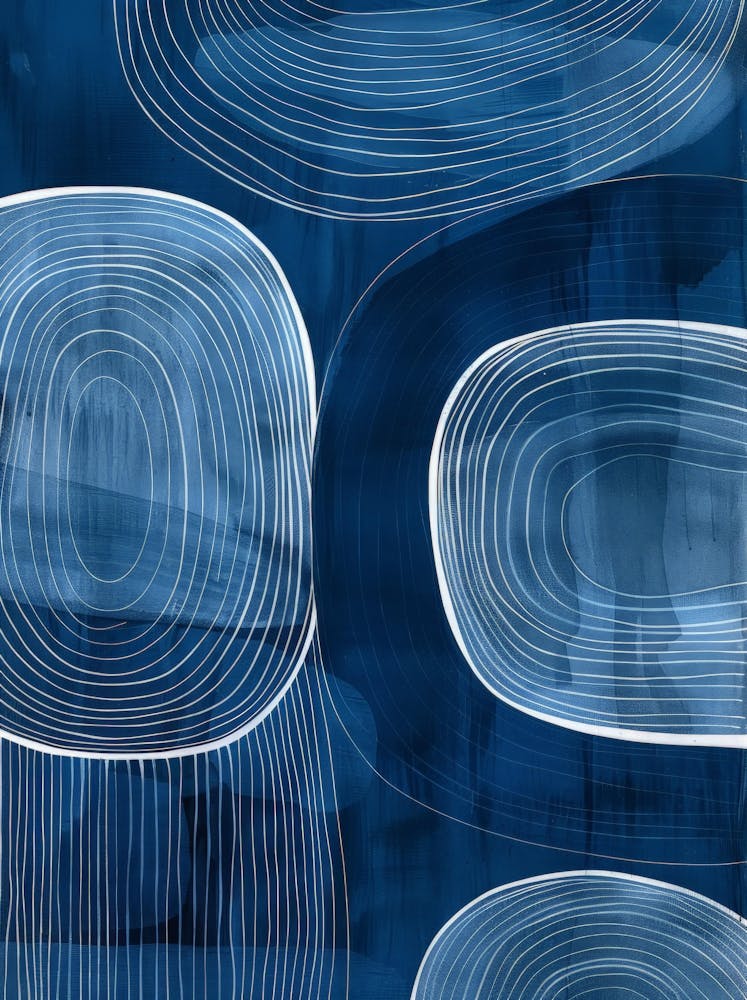 Blue Circles 10
