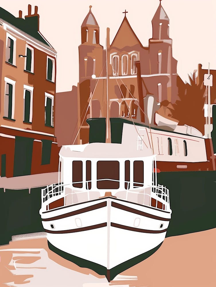 Bateau Sur Le Canal