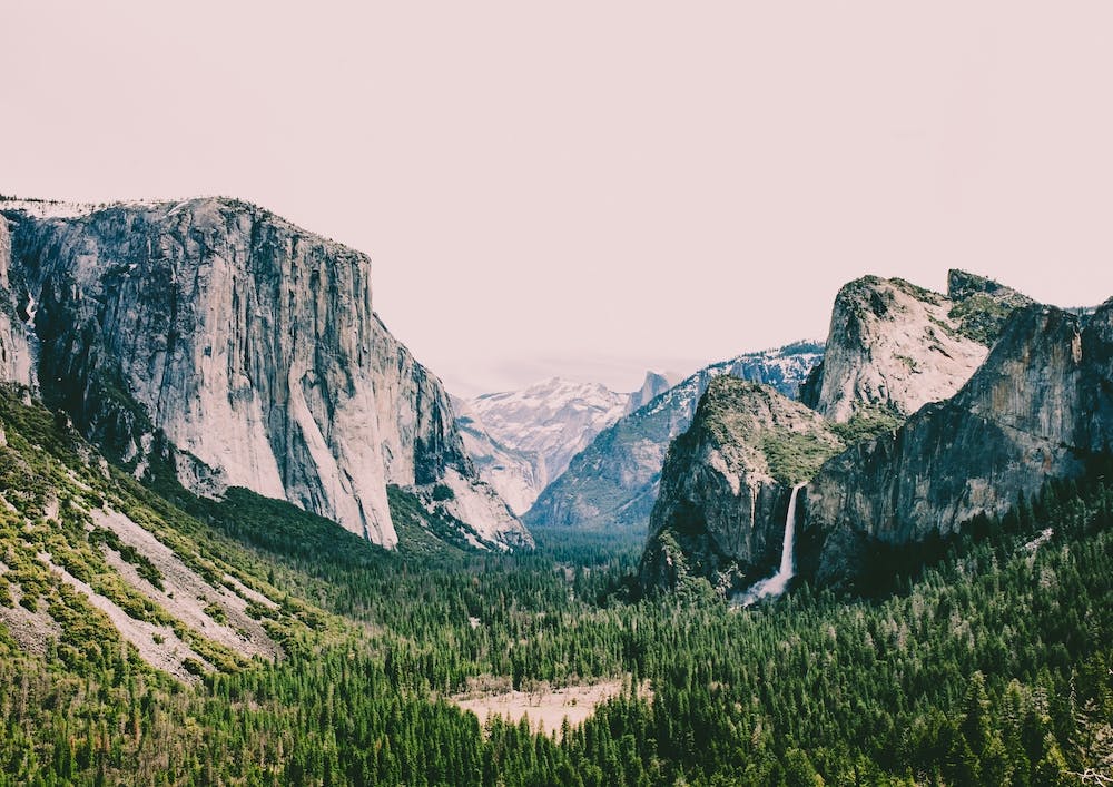 Pink Mountain Valley