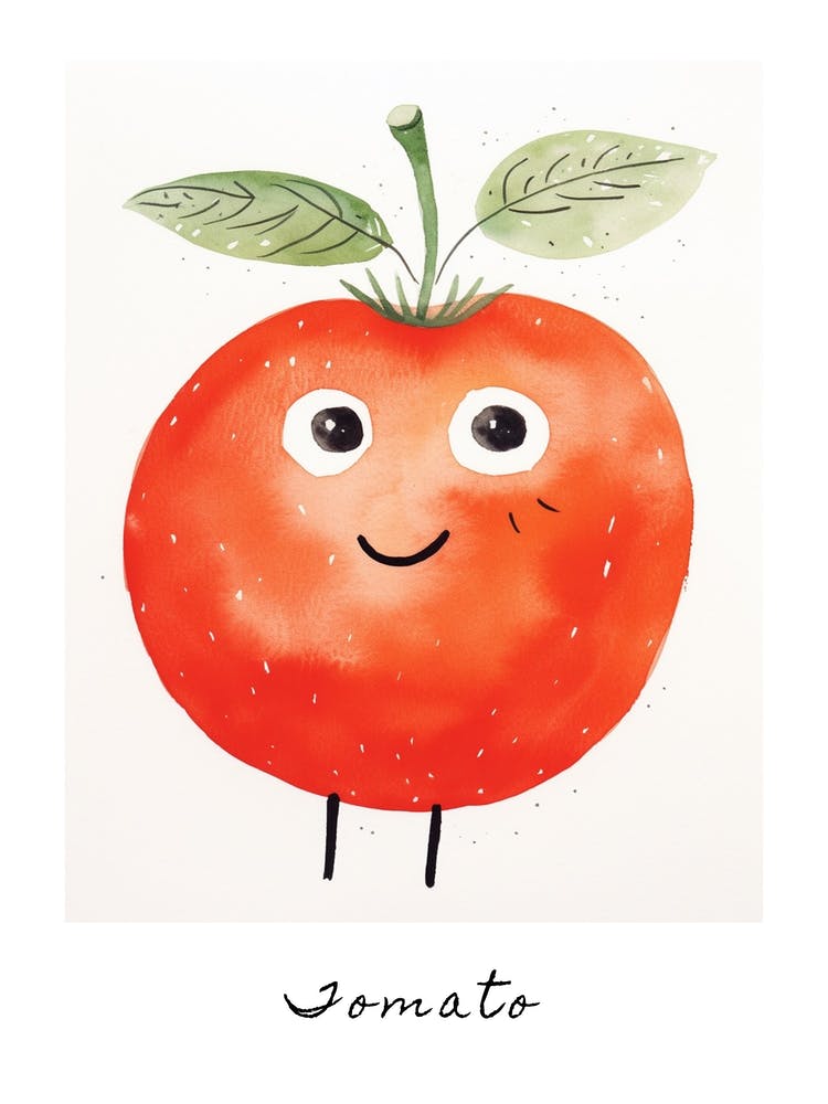 Friendly Kids Tomato 2 Poster