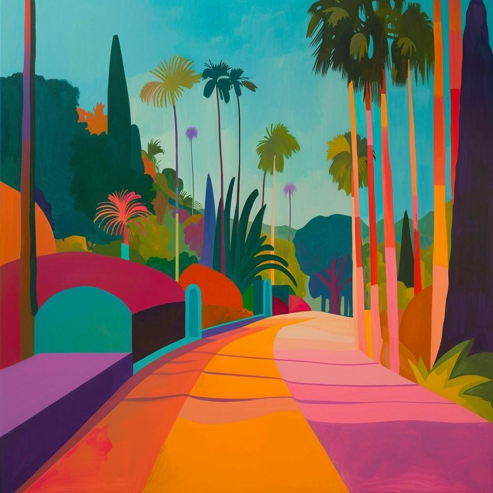 Abstract Park Collection Balboa Park San Diego 4