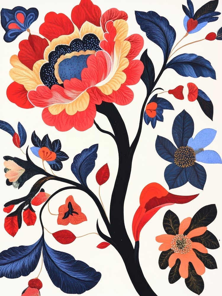 ornate flowers and plants 3