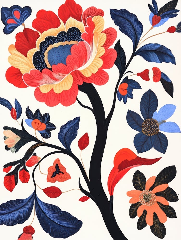 ornate flowers and plants 3