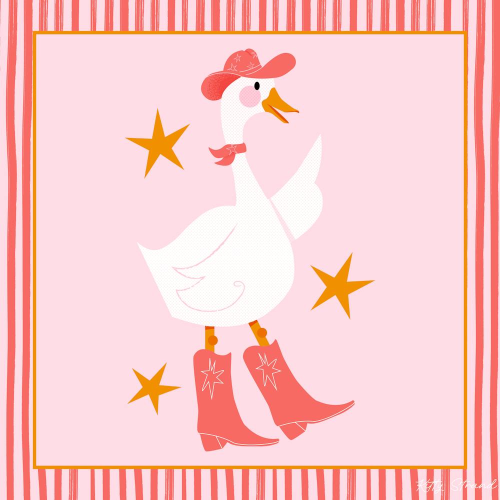 Silly Goose In Cowgirl Boots 1