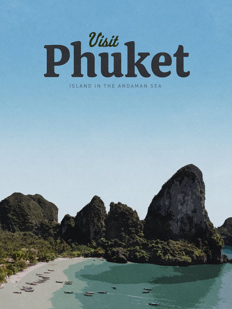 Phuket Island In The Aman Sea