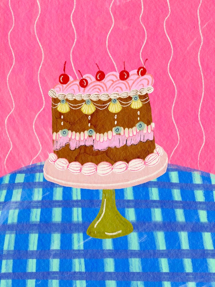 Cake On A Table 2