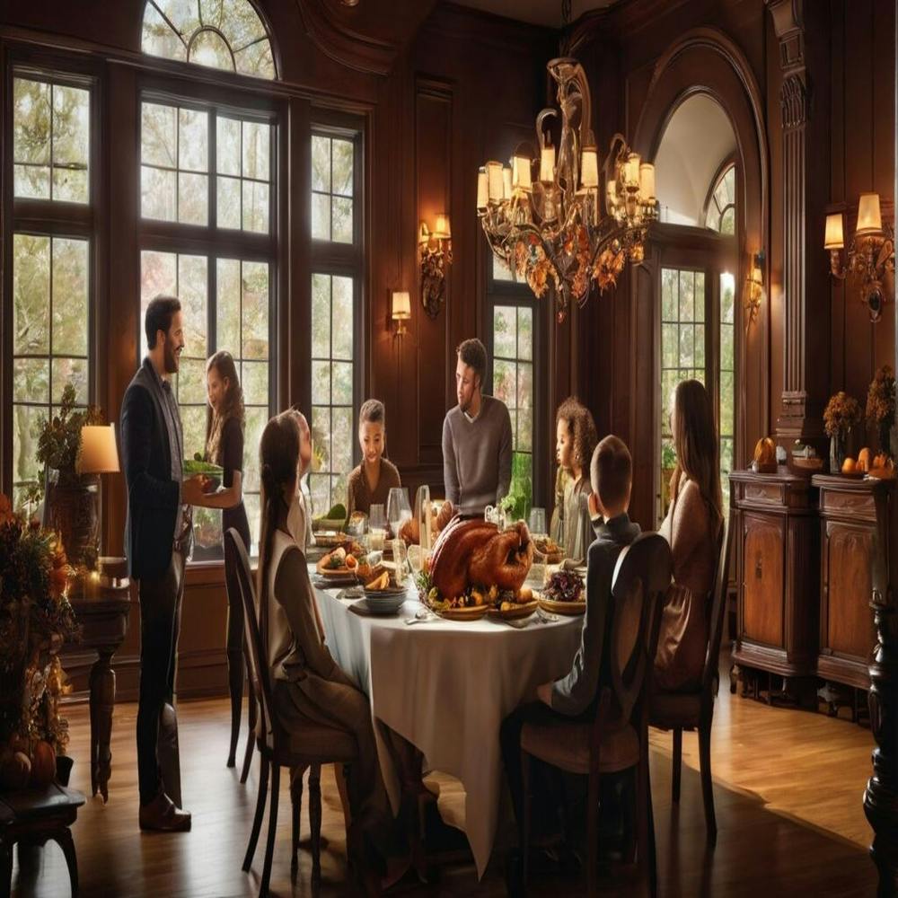 Family Thanksgiving Table