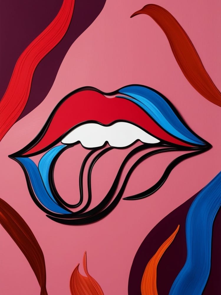 Rolling Stones Lips 2