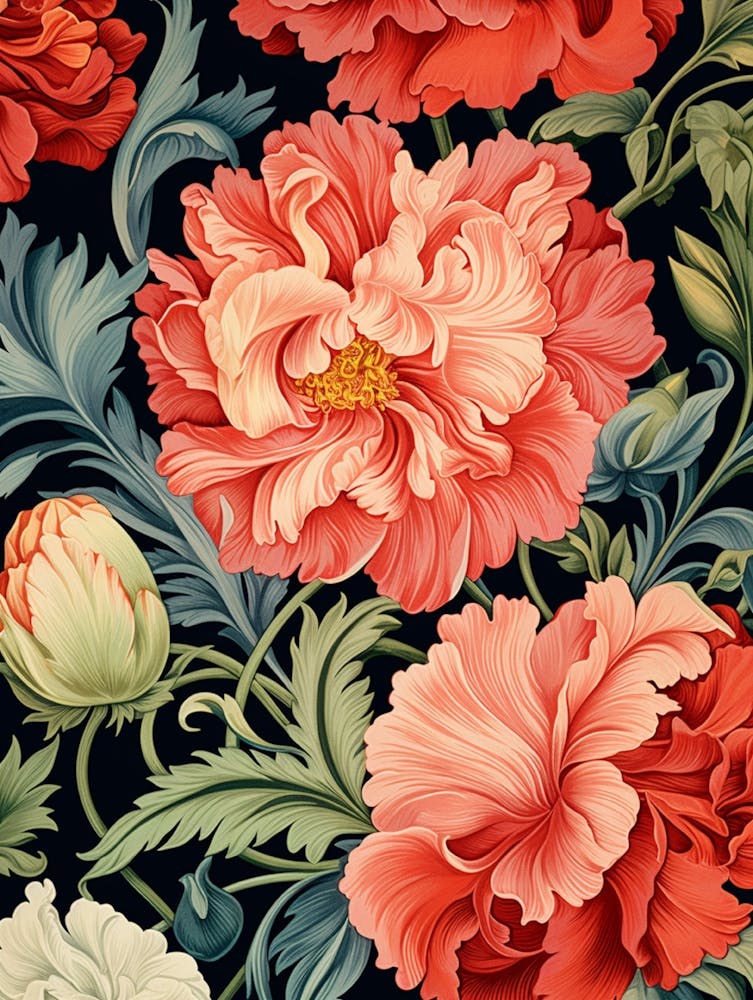 Blumenmuster 34