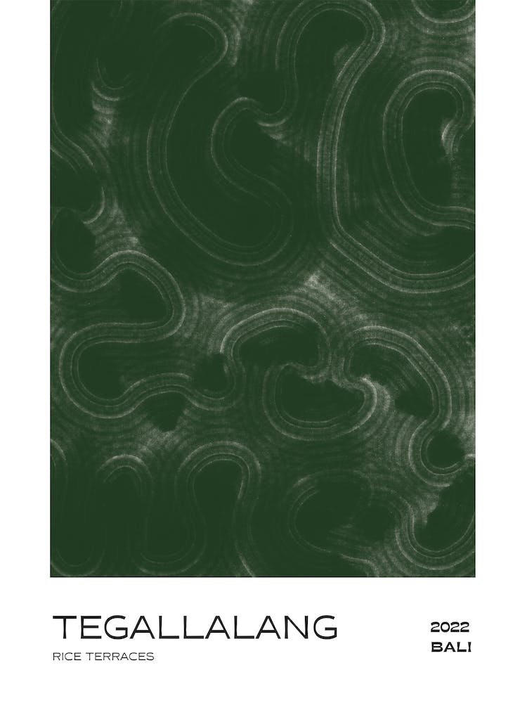 Rice Terrace Bali Tegallalang