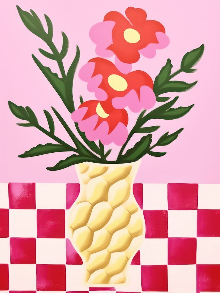 Snapdragon Flower Vase 3