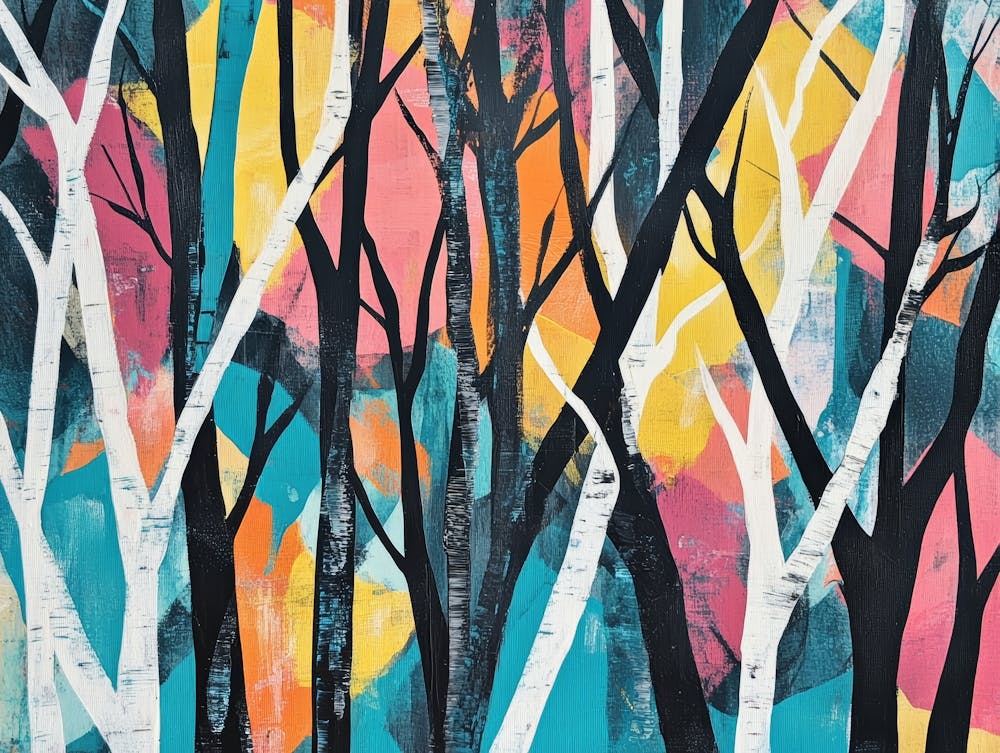 Birch Trees 2