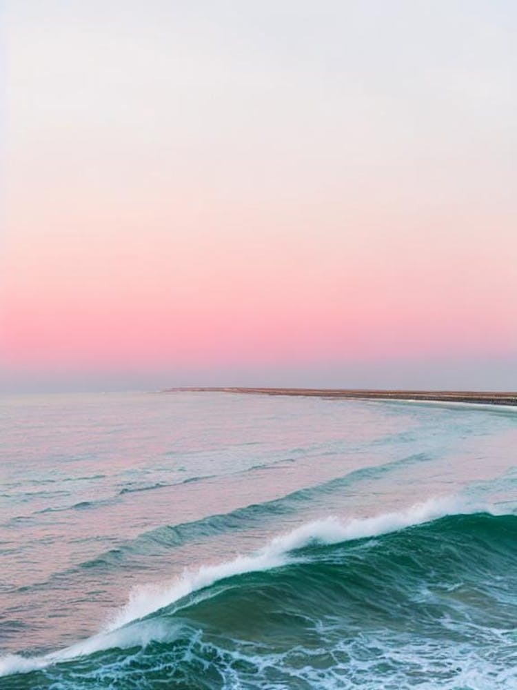 Brighton Beach, East Sussex Pink Photography 5