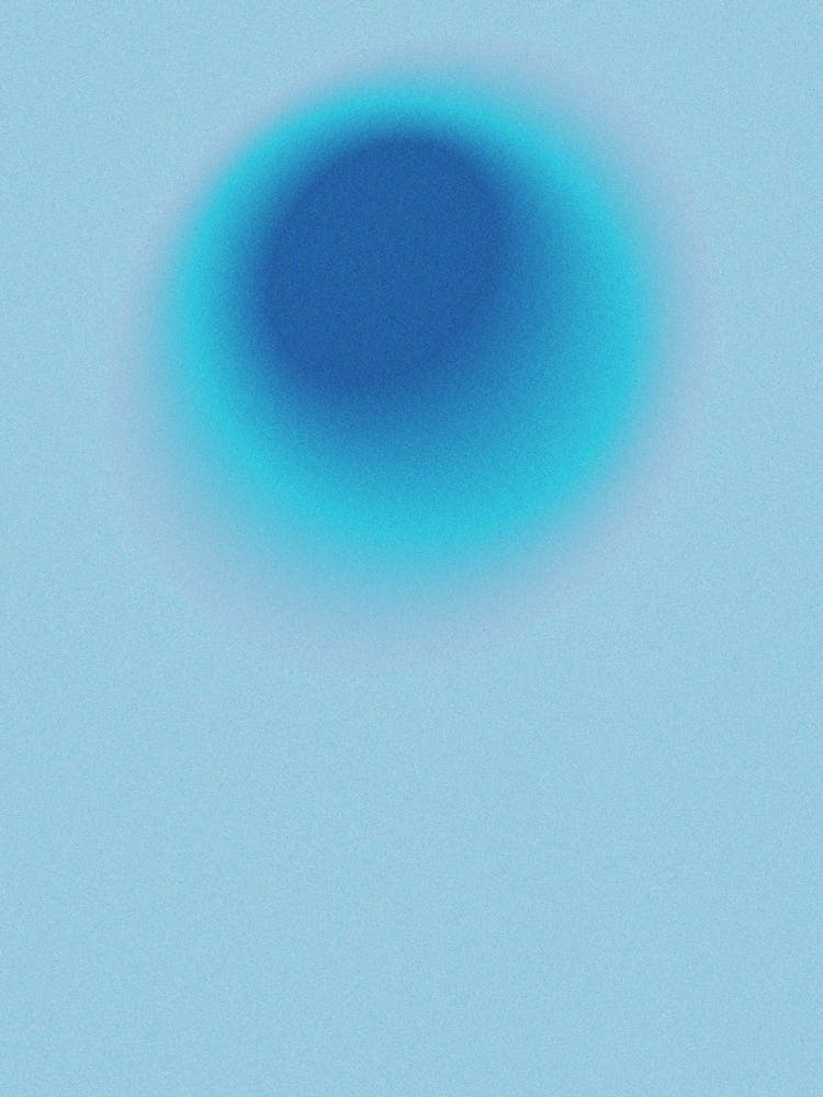 Blaue Kugel 1