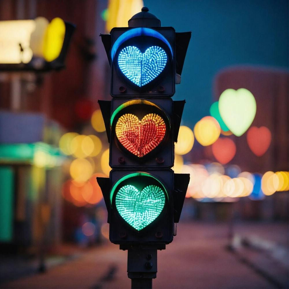 Heart Traffic Light