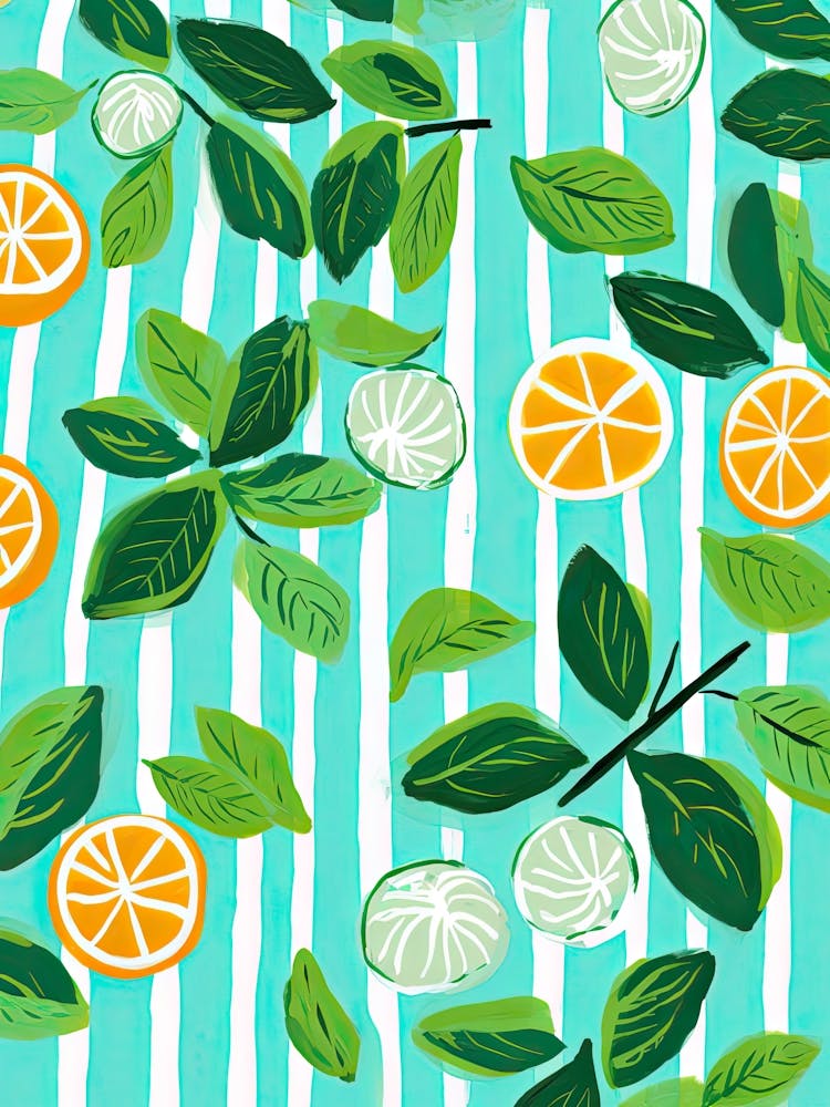 Mint Summer Illustration 10