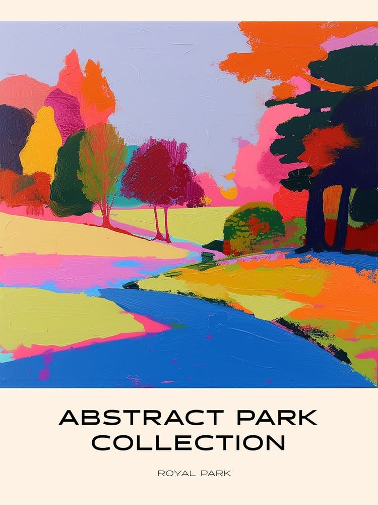 Abstract Park Collection Poster Royal Park Kyoto
