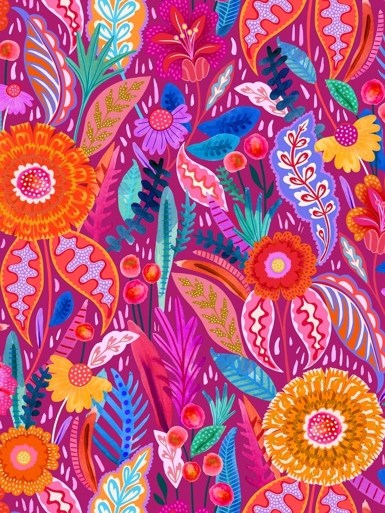 Neon Bloom - Magenta 1