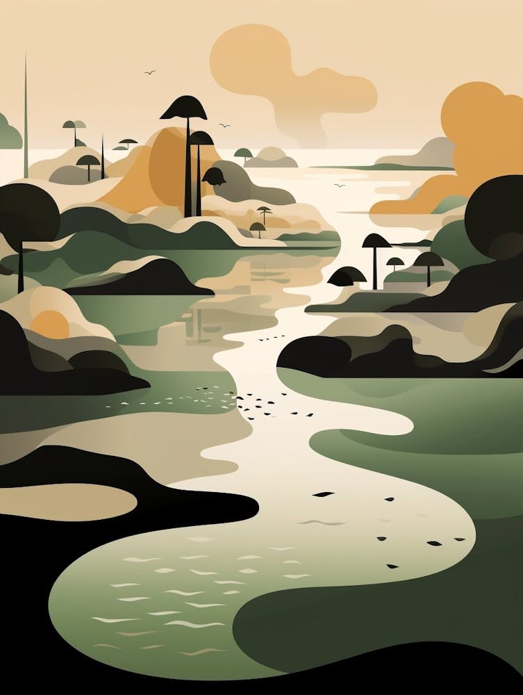 Island Abstract Minimalist 3