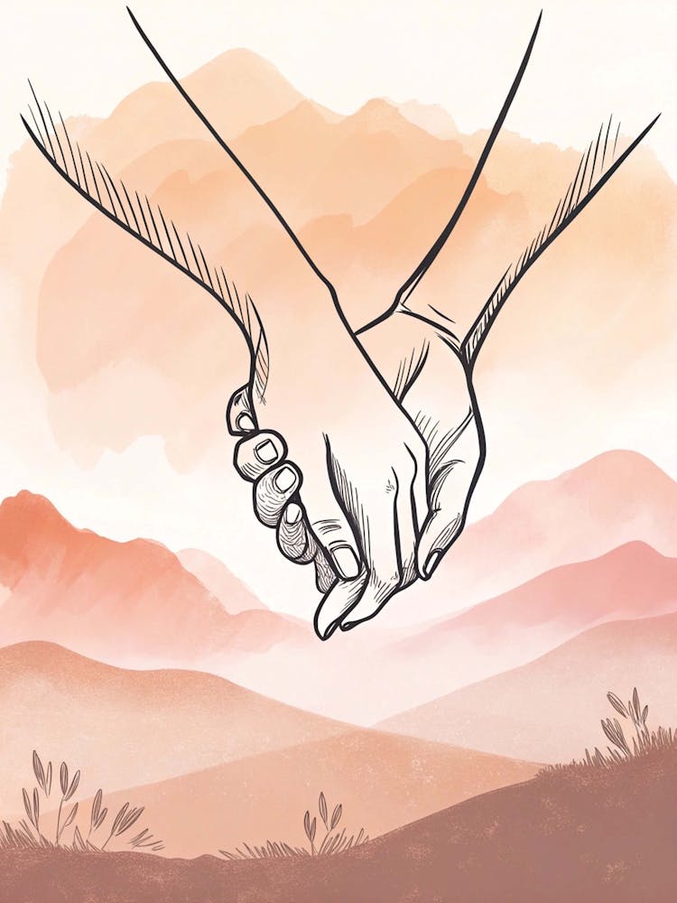 Couple Holding Hands