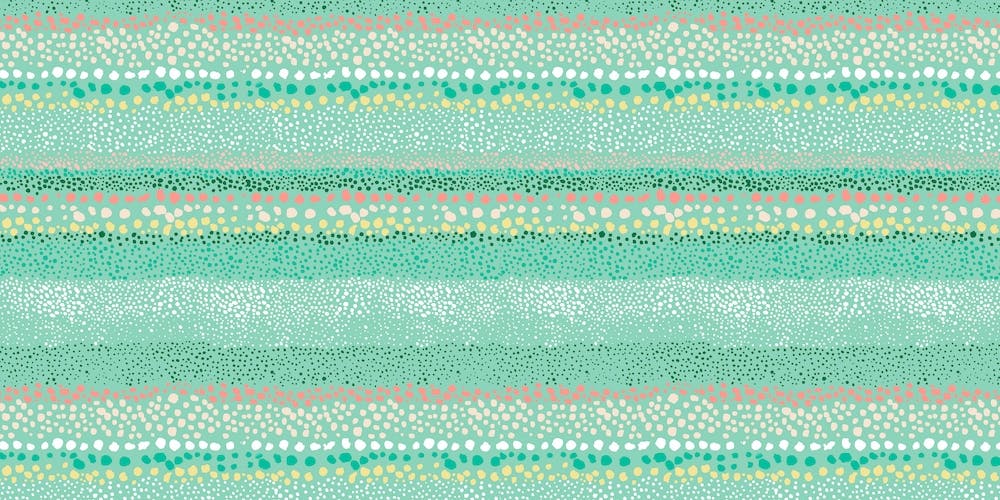 Little Textured Minimal Dots Green