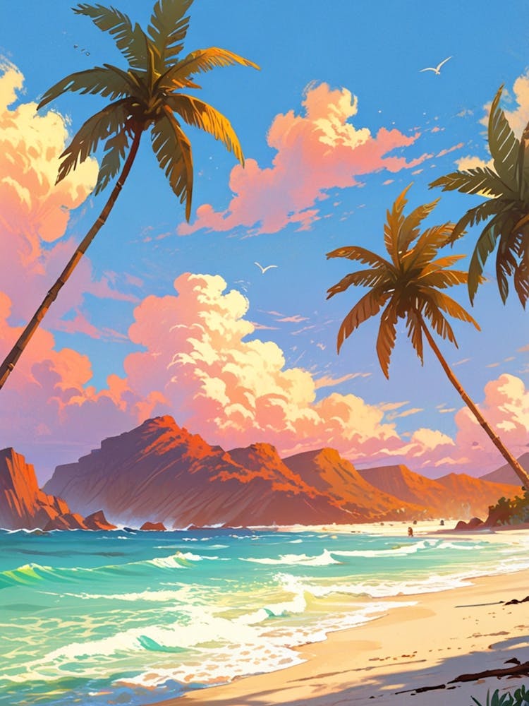 Sunset At The Beach 6
