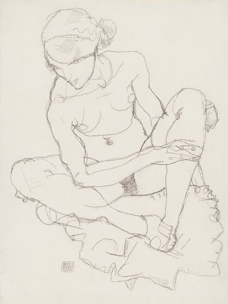 Untitled, Egon Schiele
