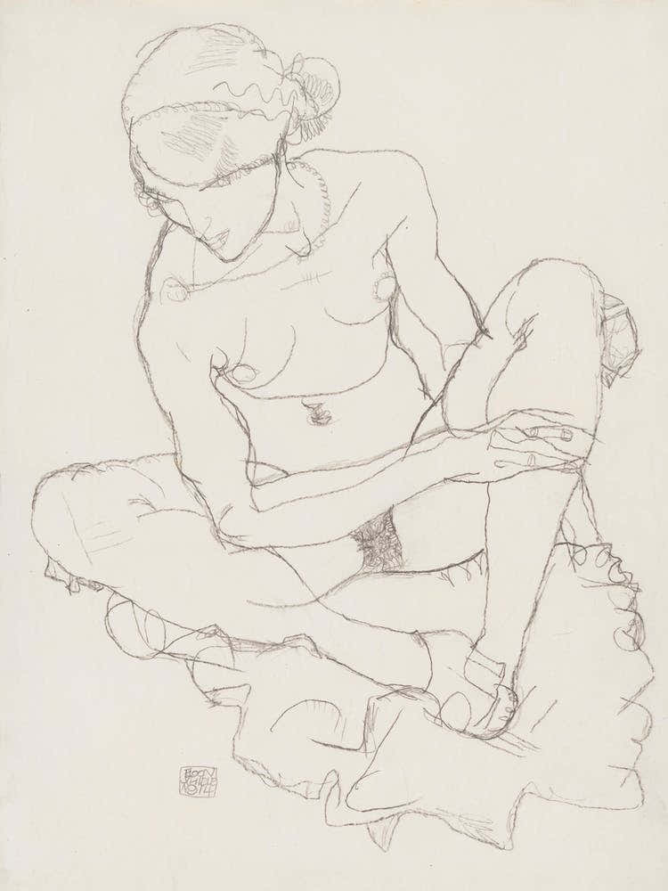 Untitled, Egon Schiele