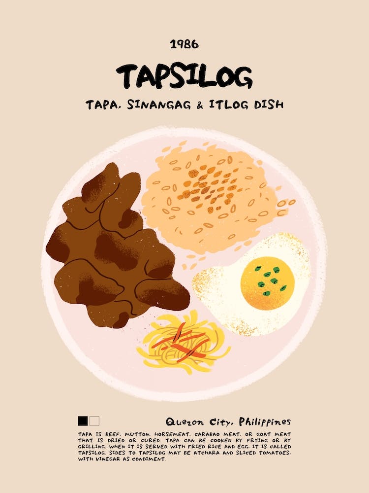 Tapsilog Art Print by Red Hearts Studio – Fy!