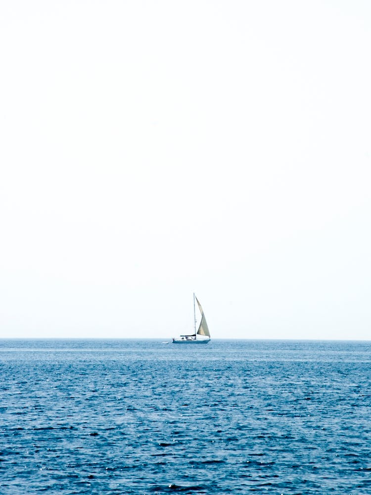 Lonely Sailboat