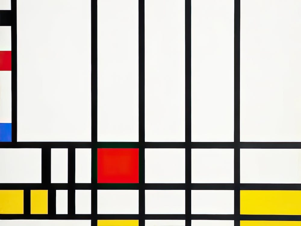 Trafalgar Square Background, Cubism Art, Piet Mondrian