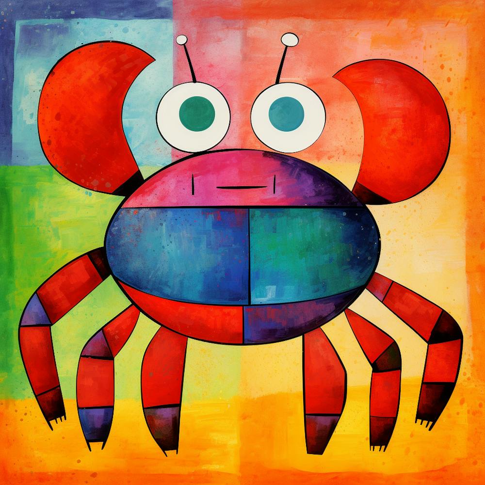 Coloring Crab