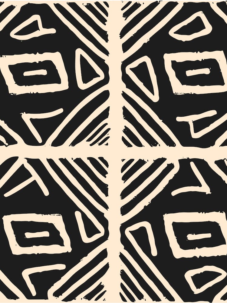 African Akanta Pattern