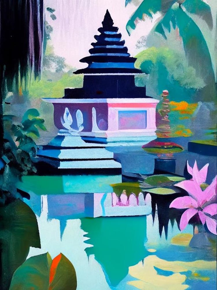 Tirta Gangga, 1, Indonesia Abstract Still Life