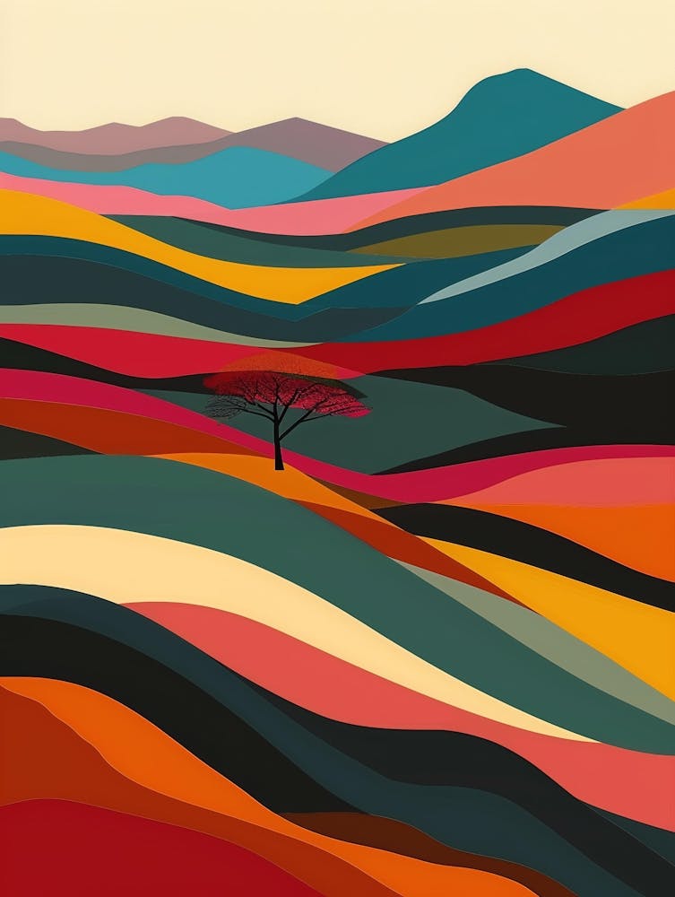 Abstract Landscape Painting 30