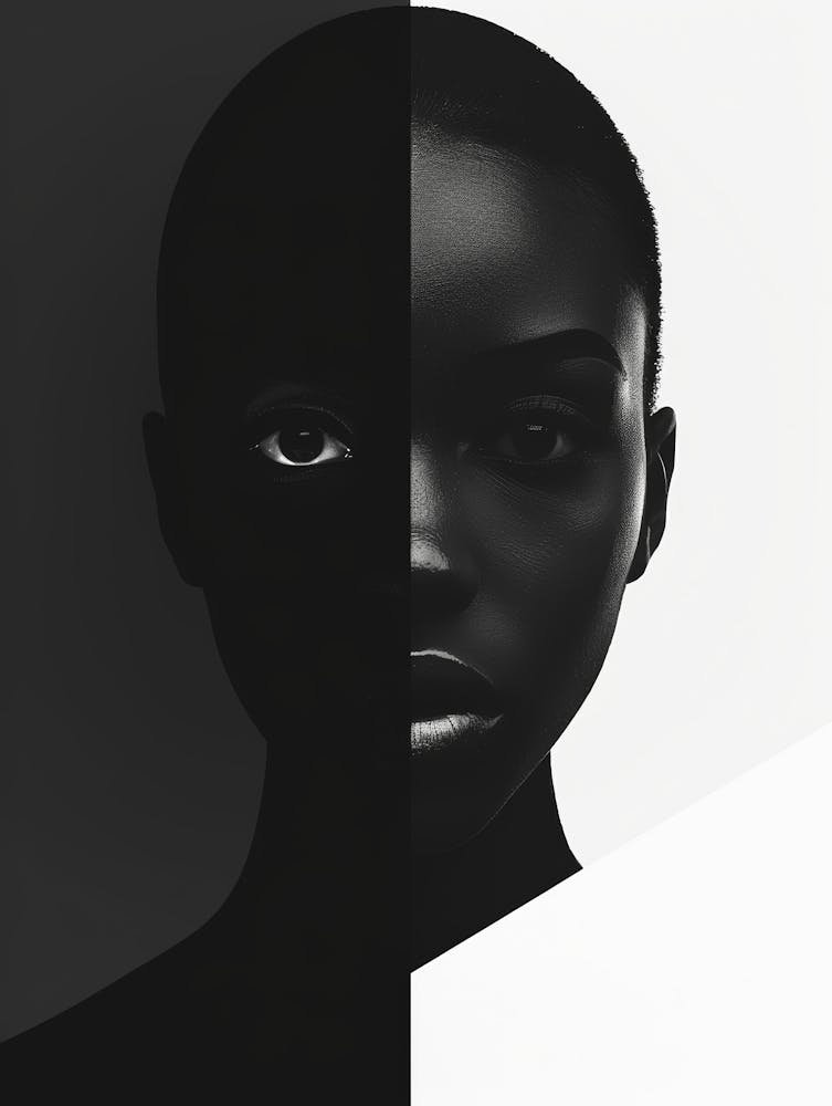 Black And White Portrait 3