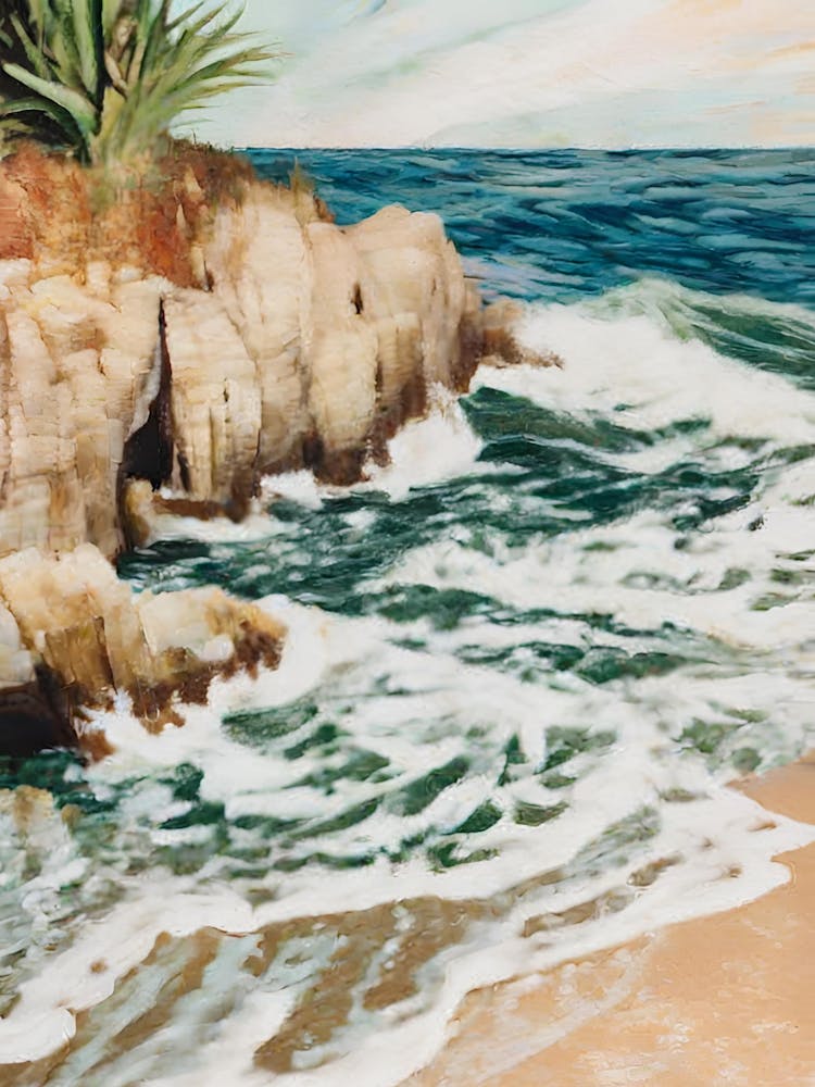 Waves At The Beach