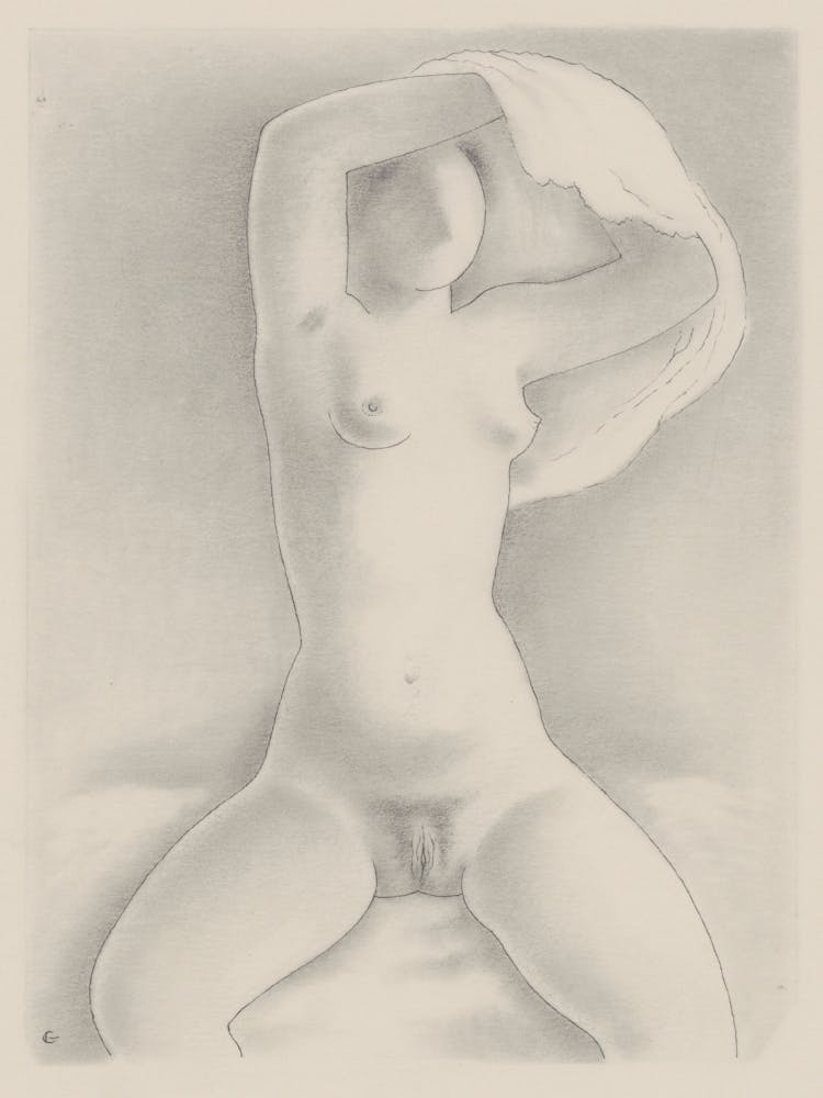 Woman With Shirt Viii, Mikuláš Galanda