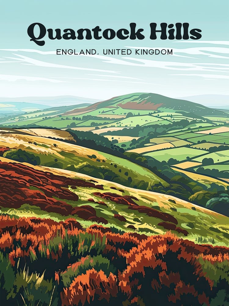Quantock Hills England Nature S Beauty Travel Art